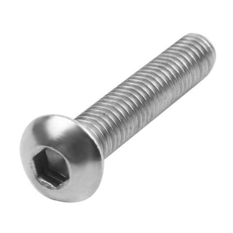 Купить винт iso 7380-1 м6х10 с полукруглой головкой, кл. пр.10.9, оц. сталь оптом | ПРОТОРГ