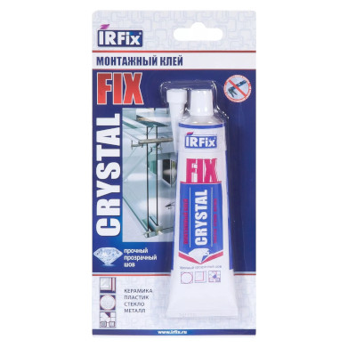 Рекомендуем купить Монтажный клей IRFix Crystal FIX "Бесцветный", 100 мл
