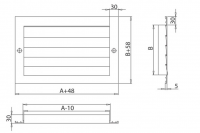 Купить решетка вентиляционная р-и 1000х2000 ral 9016 (белый) оптом | ПРОТОРГ