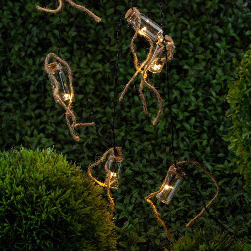 Рекомендуем купить Гирлянда садовая ERAGS08-05 10 подсвеч. светодиодами бутылочек Эра Б0038507