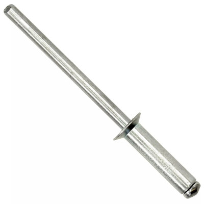 Рекомендуем купить Заклепка вытяжная открытая 3x12 с потайным бортом, оц. сталь / оц. сталь