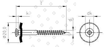 Art. 9088 A2-Cu 4,5X20 TX20 - №4