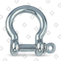 Скоба такелажная омегообразная ART 8260 Ø6 мм, нерж. сталь А4