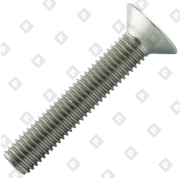 M6x10 DIN 965 кл. пр. 4.8 оц. сталь - №1