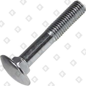 Болт DIN 603 M16x70 кл. пр. 8.8, оц. сталь, шт - №1