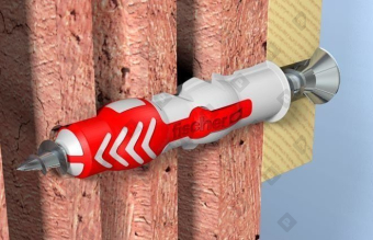 Универсальный дюбель fischer DUOPOWER 6x50 мм - №8