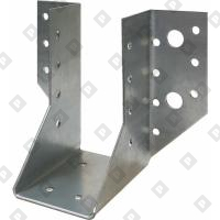 Опора бруса раскрытая OBR R 50x105x76x2 мм, оц. сталь - №1