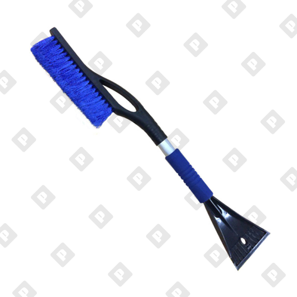 Щетка зимняя со скребком мягкая ручка - №1