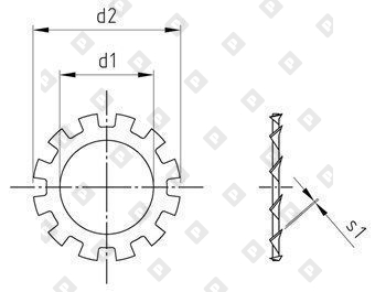 DIN 6797 A2 A 25,0 - №3
