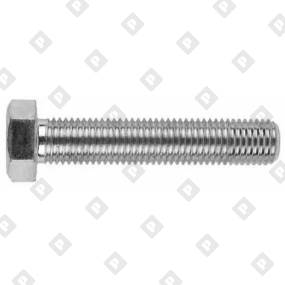 Болт ГОСТ 7798 M16x45 с шестигранной головкой и полной резьбой, кл. пр. 4.8-5.8 - №3