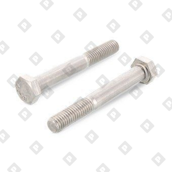 Болт DIN 931 M42x250 с шестигранной головкой и неполной резьбой, нерж. сталь A4 - №1