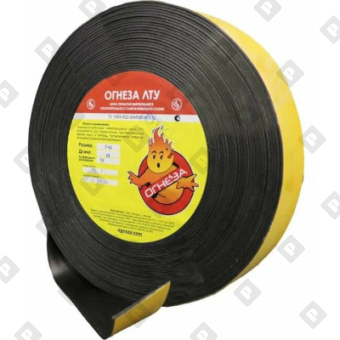 Лента термоуплотнительная ОГНЕЗА ЛТУ 1,5x10 мм, 35 м - №1