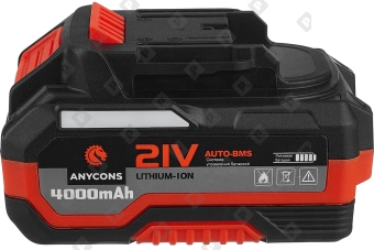 Бесщеточная ударная дрель-шуруповерт Anycons 2 акк. RB-DB-2109 - №2