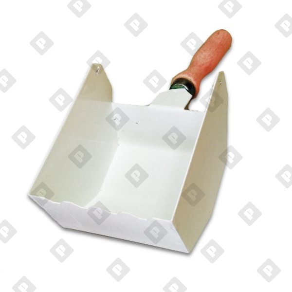 Кельма-ковш по газобетону для клеевого раствора 100 мм - №1