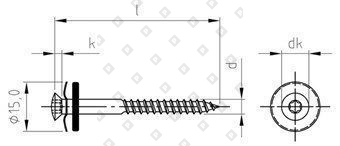Art. 9187 A2-Cu 4,5X55 TX20 - №3