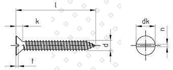 DIN 7972 A2 C 4,2X32 - №4