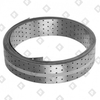 Перфорированная монтажная лента LM 160x2 (5 м), оц. сталь - №1