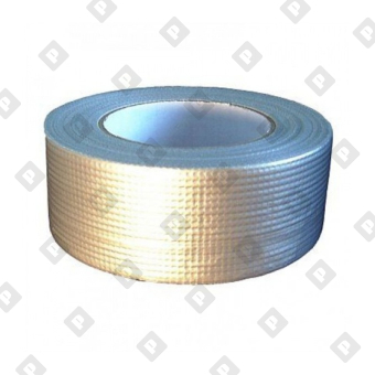 Лента клейкая 50 мм TPL серая сантехническая (50 м) - №1