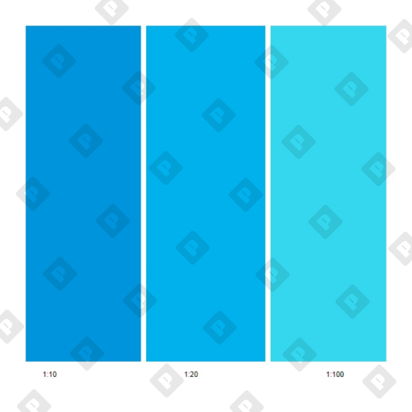 Колер для краски Текс универсальный синий (0,1 л) - №2