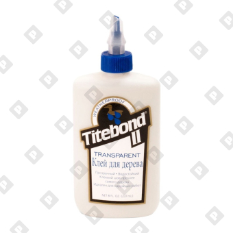 Клей II для дерева и паркета Titebond прозрач. влагостойкий (0,237 л) - №1