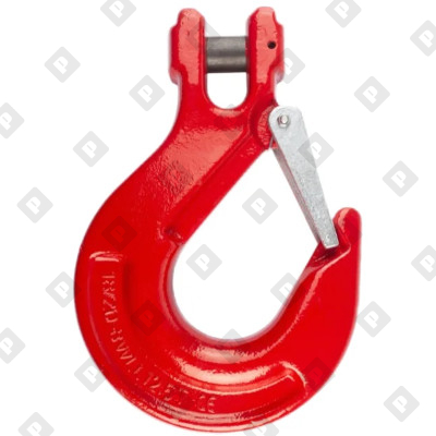 Крюк 1.12 т с вилочным соединением, кл. пр. 8 - №1
