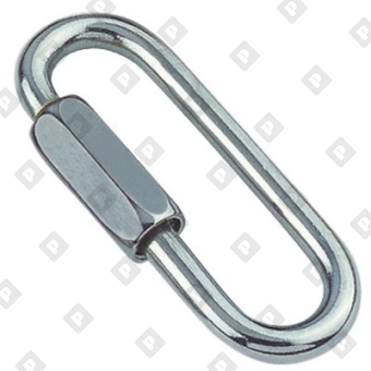 Карабин винтовой удлиненный ART 8838 6x70, нерж. сталь A4 - №1